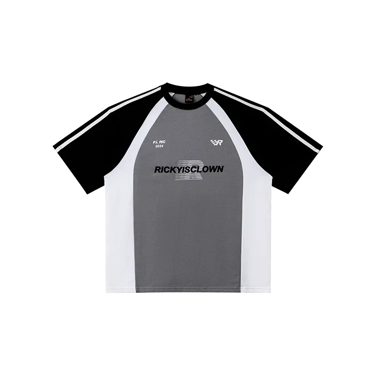RickyisClown T Shirt Unisex Black & White & Gray-2