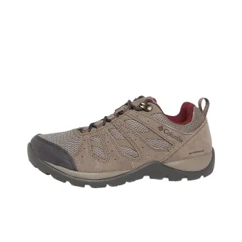 Columbia Redmond V2 Anti-Slip Wear-Resistant Low-Top Trekking Shoes Women's Gray Brown