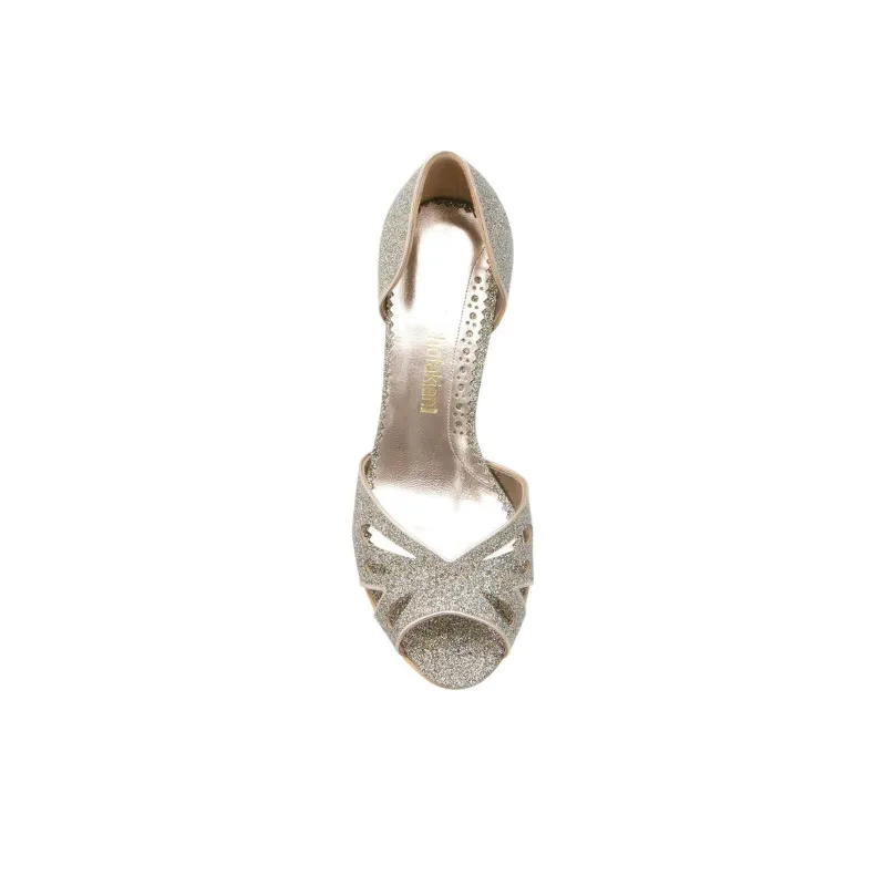 Sarah Chofakian Scarpin Valencia Strap Sandals 5.5cm Women's Silver-3