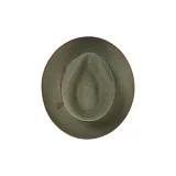 STETSON Satin Sheepskin Linen Sun Protection Hats Unisex Green