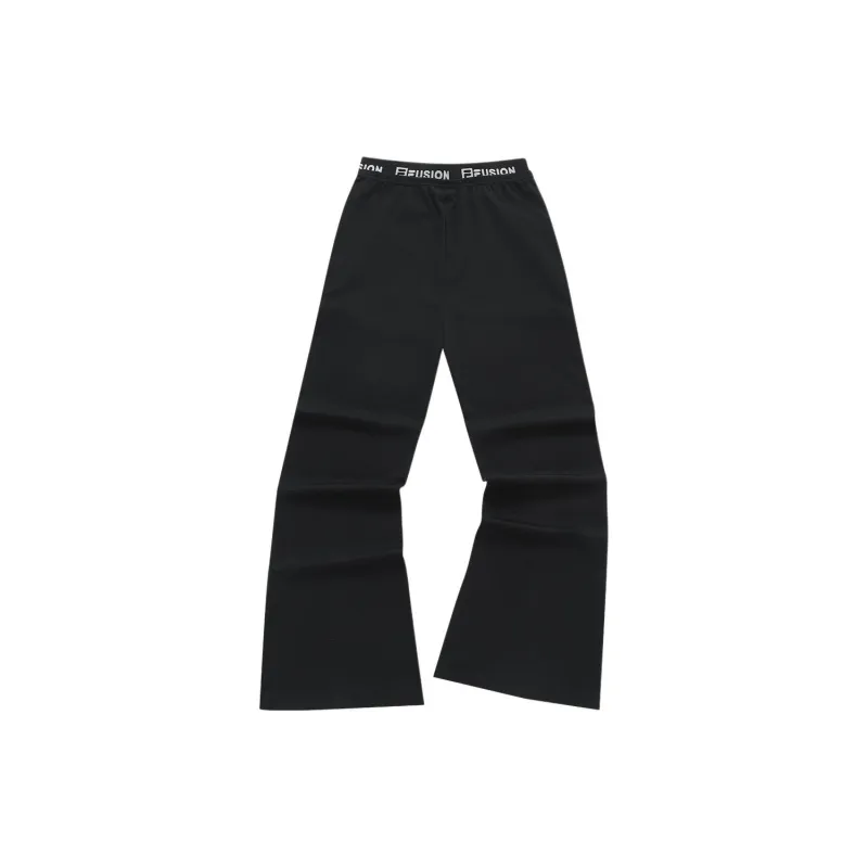 FILA FUSION Casual Pants Women's Black-1