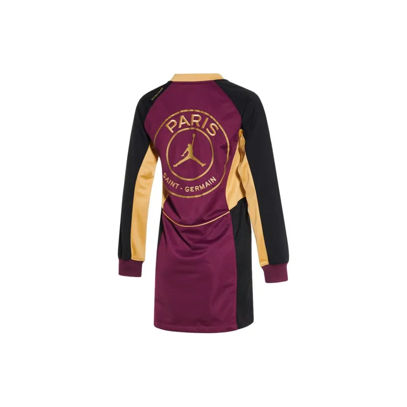Jordan Paris Saint Germain Long Sleeved Dress Women's Fuchsia-1