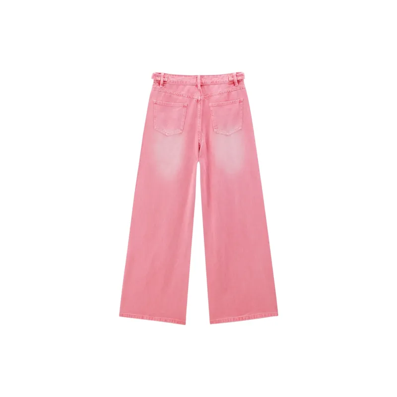 LEDIN Jeans Women's Pink-1