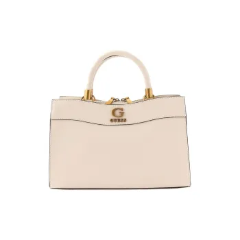 GUESS Synthetic Leather Handbag Shoulder Bag Crossbody Bag Small Size Women's Beige
