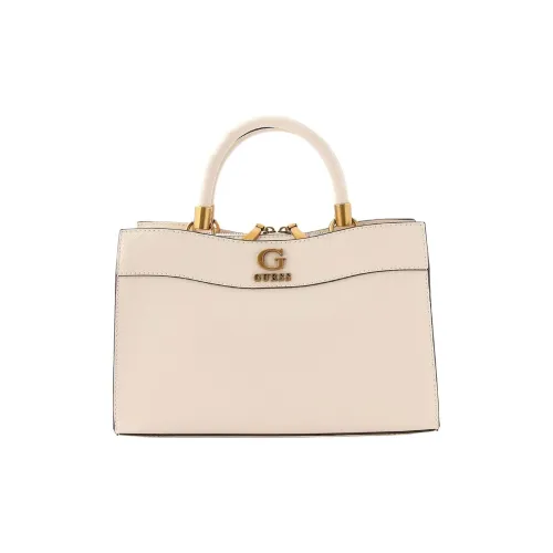 GUESS Synthetic Leather Handbag Shoulder Bag Crossbody Bag Small Size Women's Beige