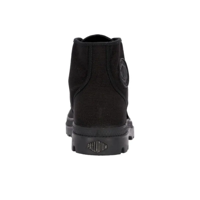 Palladium Pampa Hi Anti Slip Wear Resistant High Top Canvas Shoes Men's Black-5