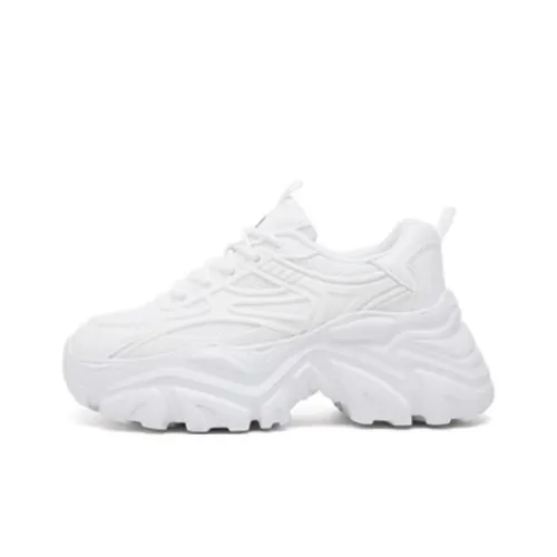 YEARCON Chunky Sneakers Women's Low-Top