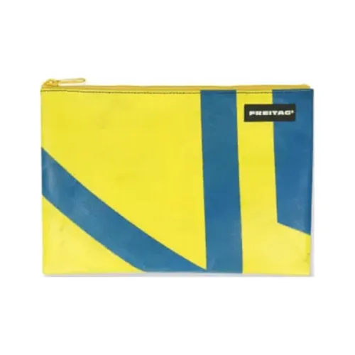 FREITAG Storage Bags Haze Blue With Yellow Accents