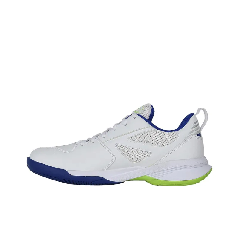 VICTOR Durable Breathable Low Top Badminton Shoes Unisex White Blue-1