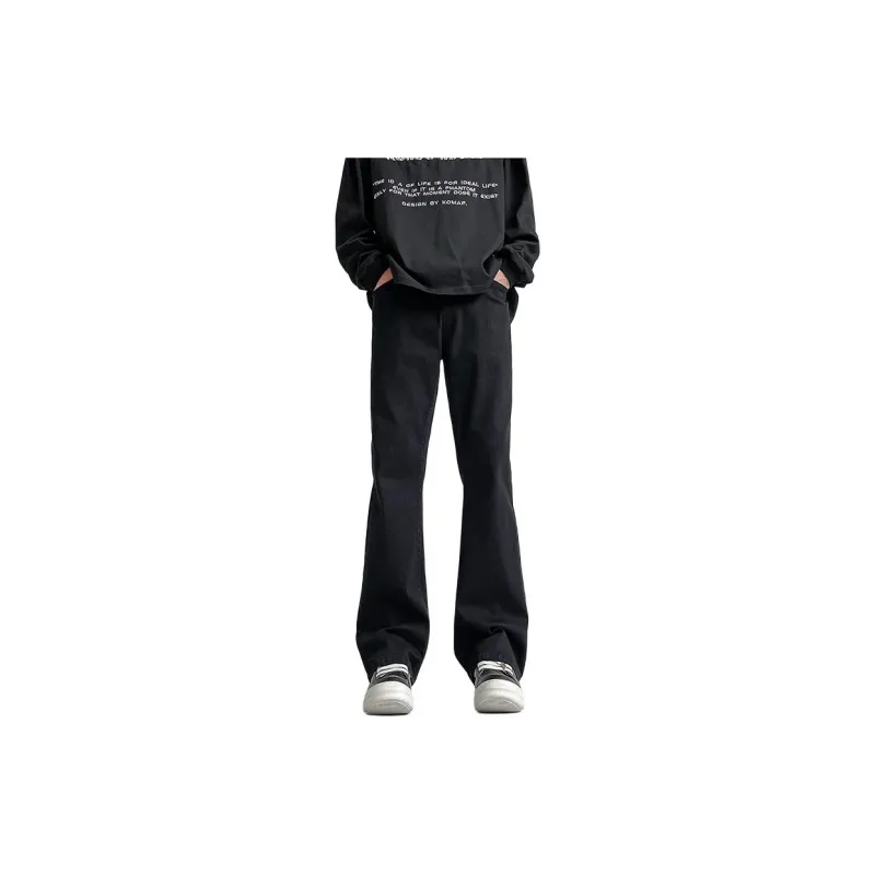 MGXEK Jeans Unisex Black-1