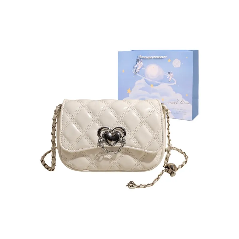 Duoluplo Doron Paul Trendy Versatile Crossbody Bag Regular Women's White/Silver/Black/Burgundy-13