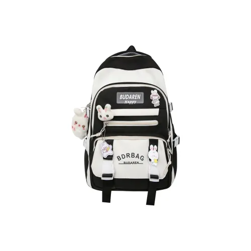 Parker Bear Canvas Elementary Middle And High School Students All Regular Unisex Multicolor