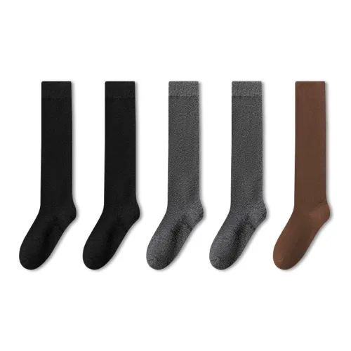 Mulong Family Knee High Socks Women's 5 Pack