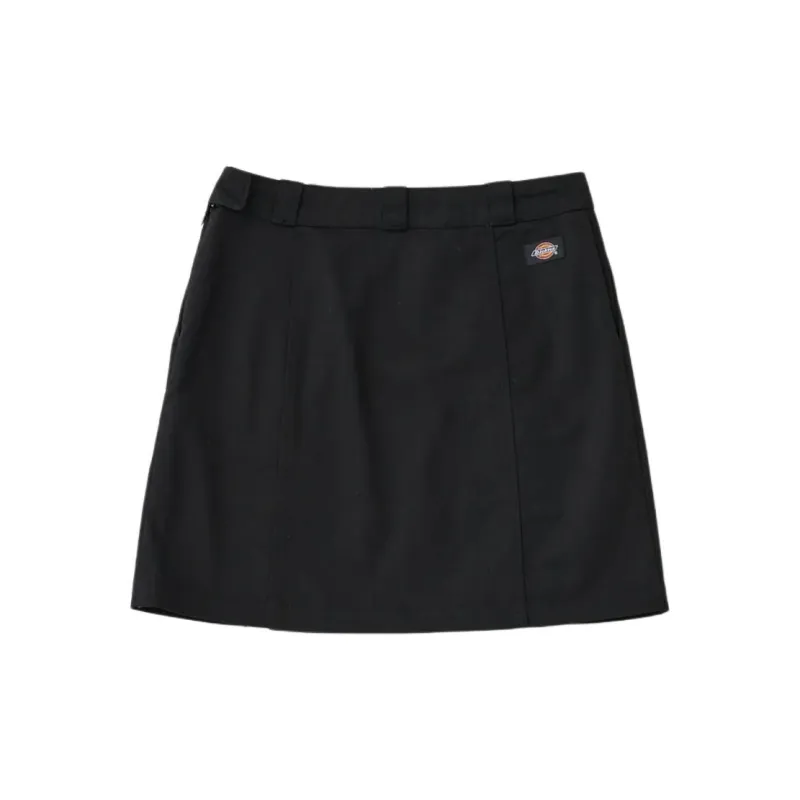 Moussy X Dickies MOUSSY Collaboration Casual Short Skirts Women's Black-1