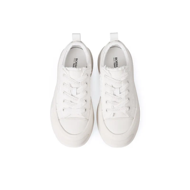 BOSSSUNWEN Low-Top Canvas Skateboard Shoes Men's-3