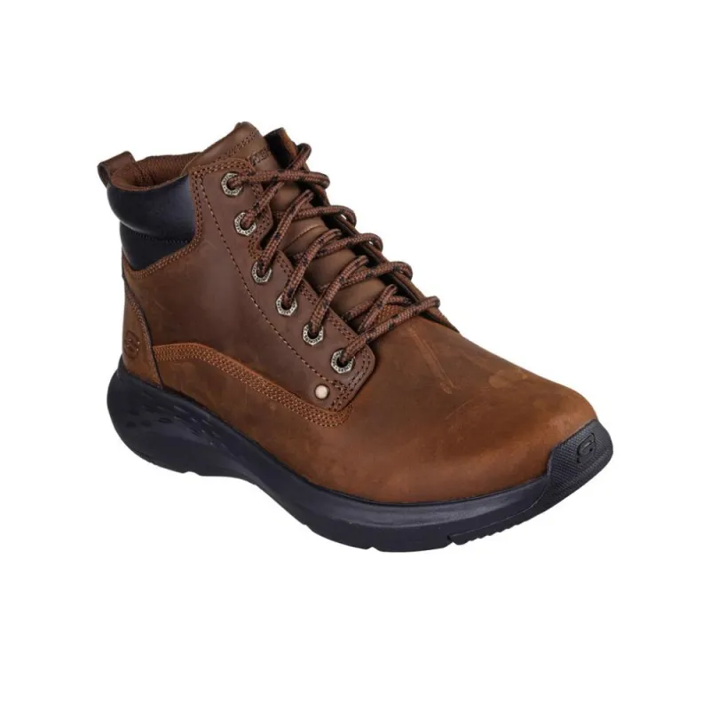 Skechers Relaxed Fit Non slip Support Mid Top Outdoor Shoes Men's Brown-2