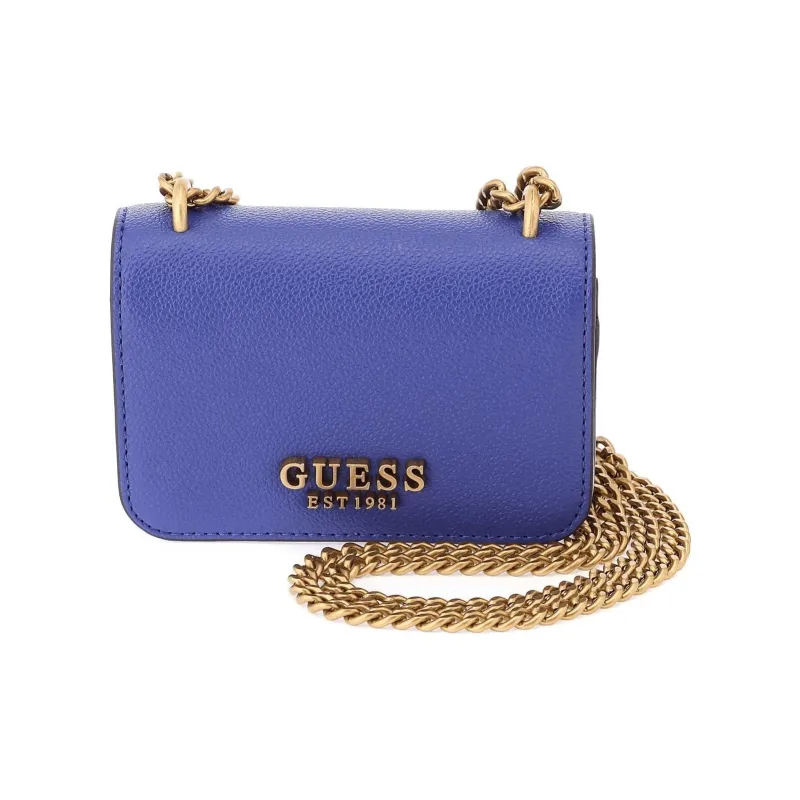GUESS Synthetic Leather Chain Bag, Shoulder Bag Women's Violet-0