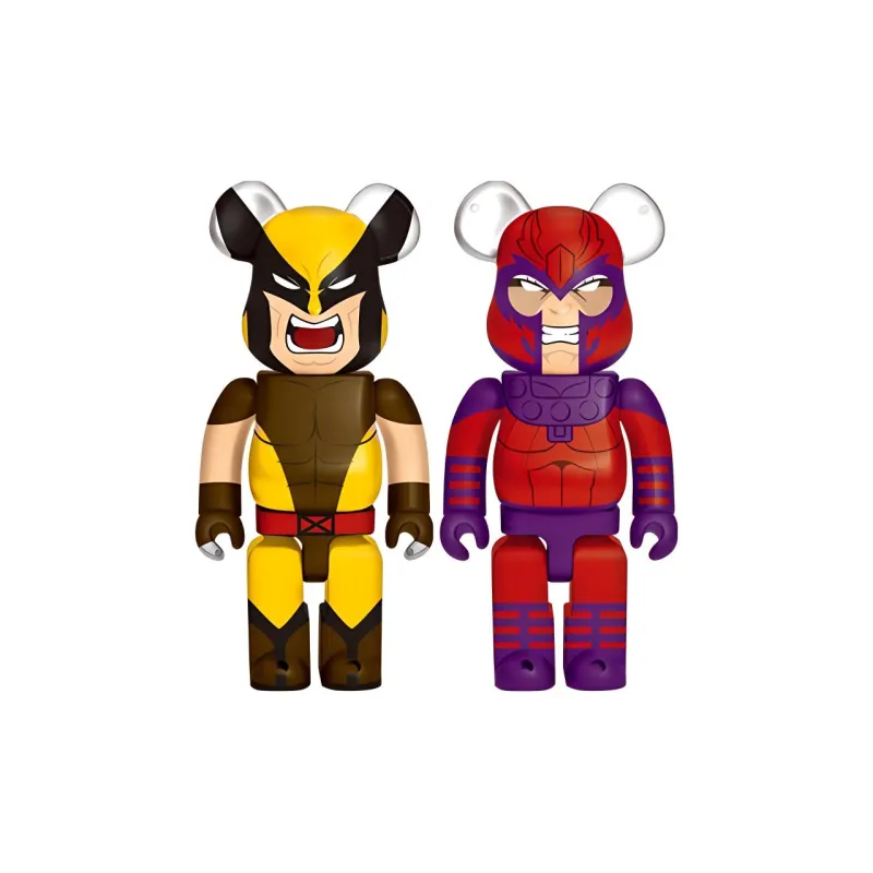 BE@RBRICK X Marvel X Men Happy Lottery Marvel Girl & Cyclops X Factor 2 Pack-4