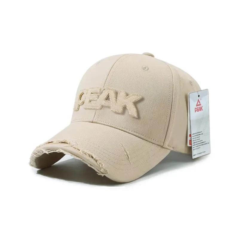 PEAK Cotton Baseball Caps Unisex-4