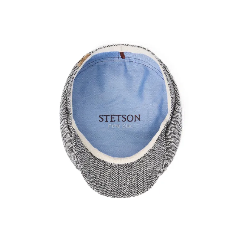 STETSON Polyester Berets Unisex Black Gray Color-4
