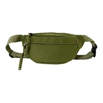 Huangmu Canvas Crossbody Sling Bag Regular Unisex White/Black/Green/Brown
