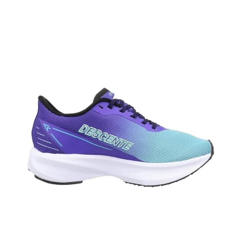 DESCENTE DELTA Anti-Slip Wear-Resistant Low-Top Casual Running Shoes Unisex Blue Purple-1
