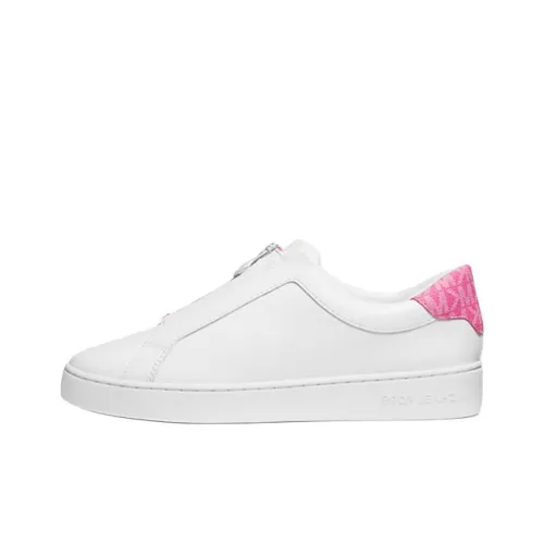 MICHAEL KORS Low-Top Skateboard Shoes Women's White Pink