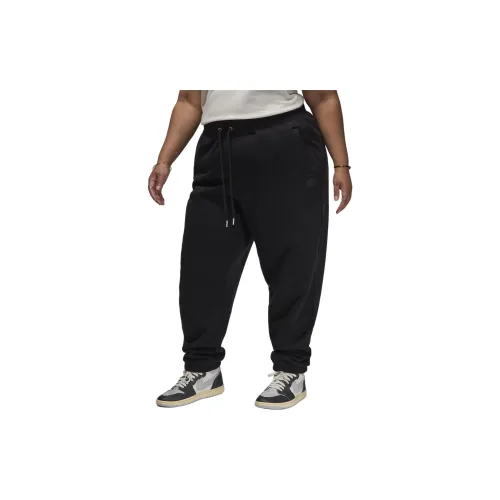 Jordan Flight Knitted Sweatpants Women's Black/Dark Smoke Gray