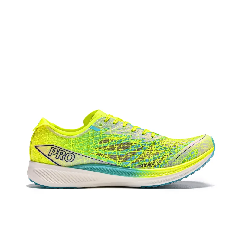 CIERSES Low Top Running Shoes Unisex Fluorescent Lime Green-2