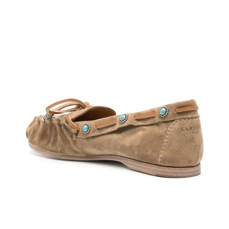 SARTORE Sr4100 Boat Shoes Women's Umber-3
