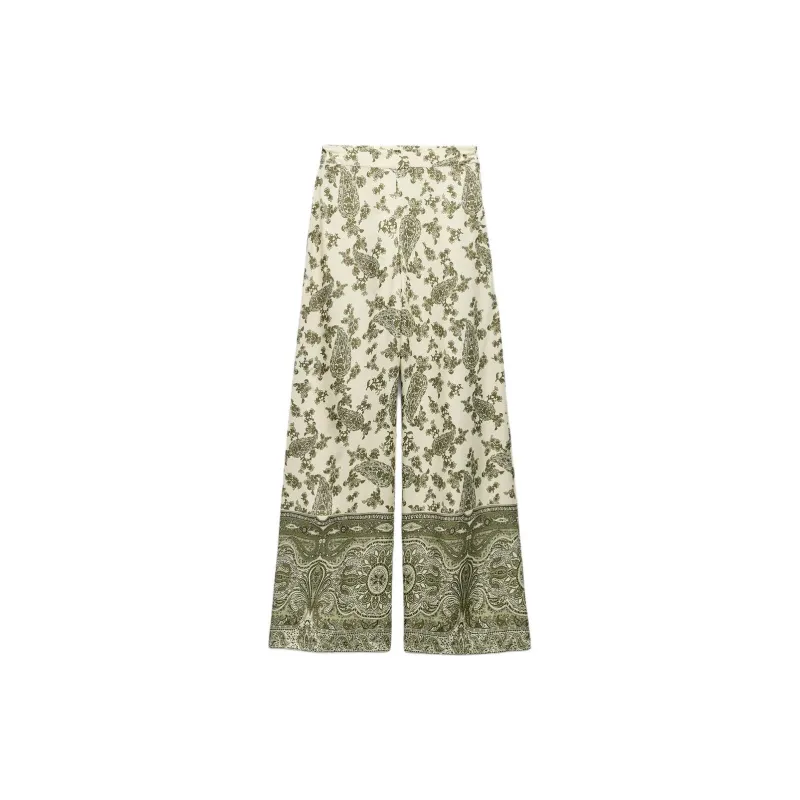 ZARA Casual Pants Women's Multicolor-1