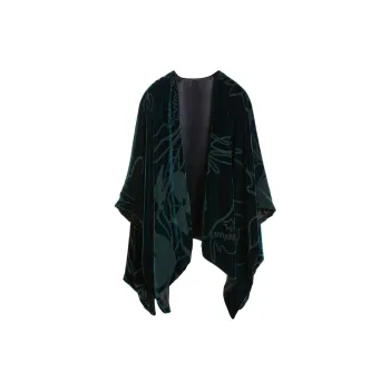 GIORGIO ARMANI Devoré Velvet Cape