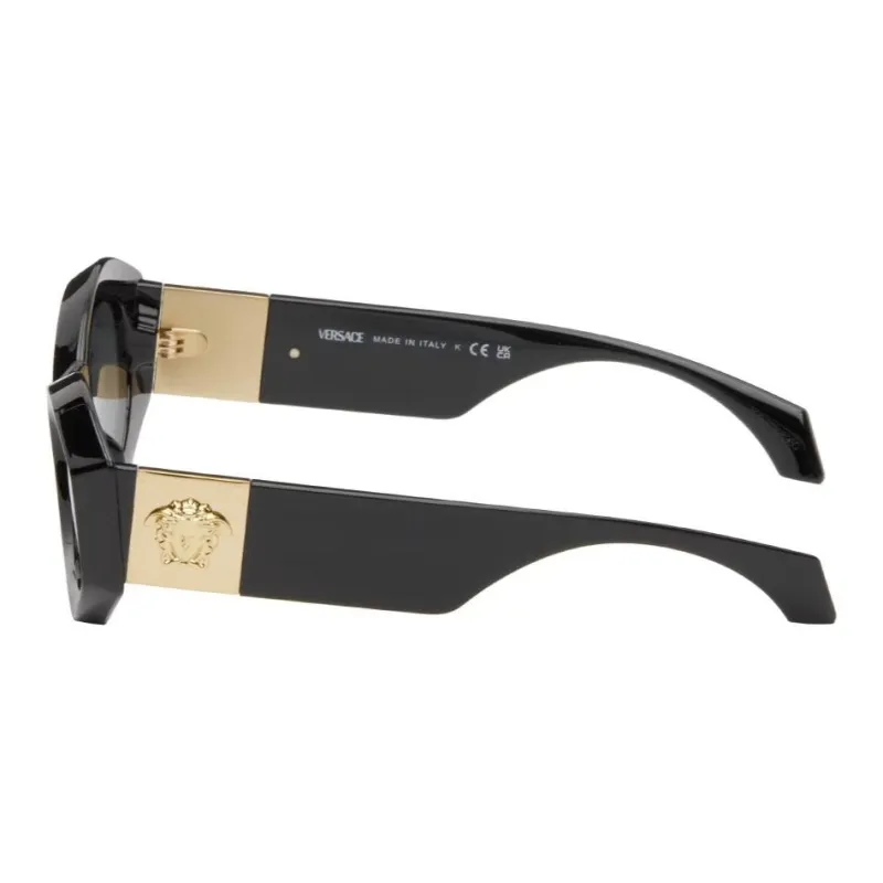 VERSACE Medusa Plaque Irregular frame Sunglasses-1