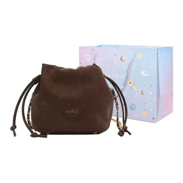 GOX PU Shoulder Bag Regular Women's White/Black/Purple/Coffee/Pink-5