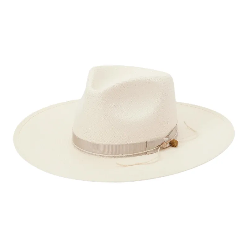 STETSON Straw Sun Protection Hats Women's Beige-2