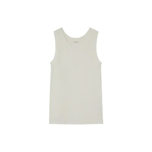 AMERICAN VINTAGE A.M Tank Tops Women's Pearl White