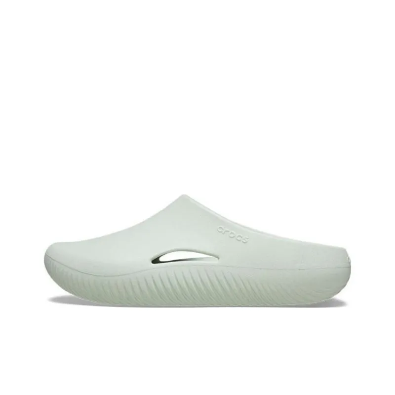 Crocs Abrasion Resistant Slip Resistant Closed Toe Slippers Unisex Cyan-0