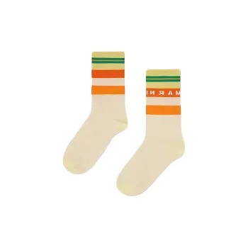 MARNI SS24 Mid Calf Socks Unisex Yellow