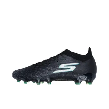 Skechers SKX 01   1.5 ELITE Anti Slip Wear Resistant Soccer Shoes Unisex Black Silver