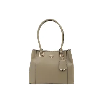 GUESS Polyurethane Tote Bag Shopping Bag Shoulder Bag Handbag Women's Light Green