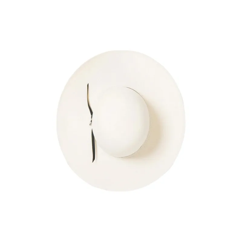 STETSON Silk Straw Sun Protection Hats Women's White-3