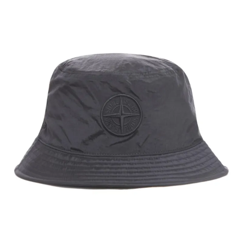 STONE ISLAND Compass-embroidered Bucket Hat-1