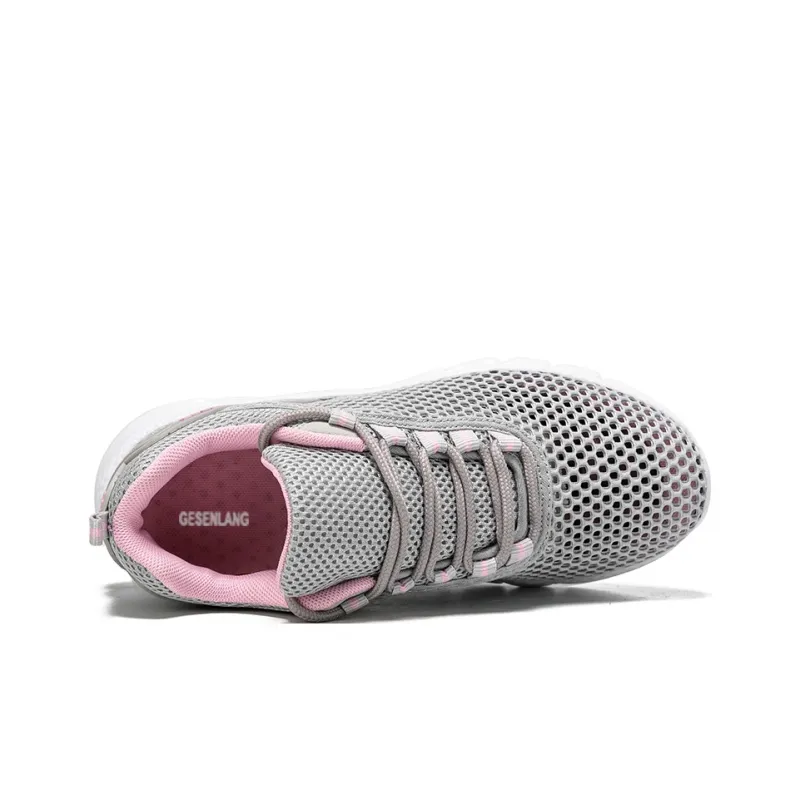 GESENLANG River Trekking Shoes Women's Rose Red, Pink, White-4