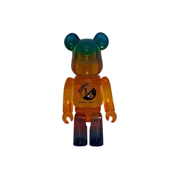 BE@RBRICK GRADATION CLEARGreen Ver./ BE@RBRICK GRADATION CLEAROrange Ver.