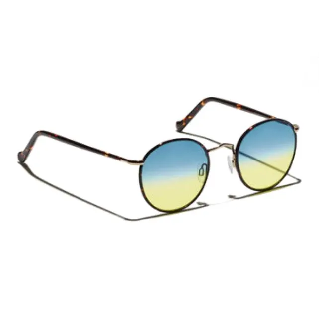 MOSCOT Subject To Official Website Round Sunglasses Men's Tortoiseshell-7