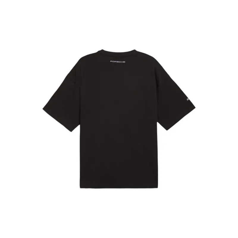 PUMA x PORSCHE LEGACY 911 SS24 Drop Shoulder Sleeve T Shirt Men's Black-1