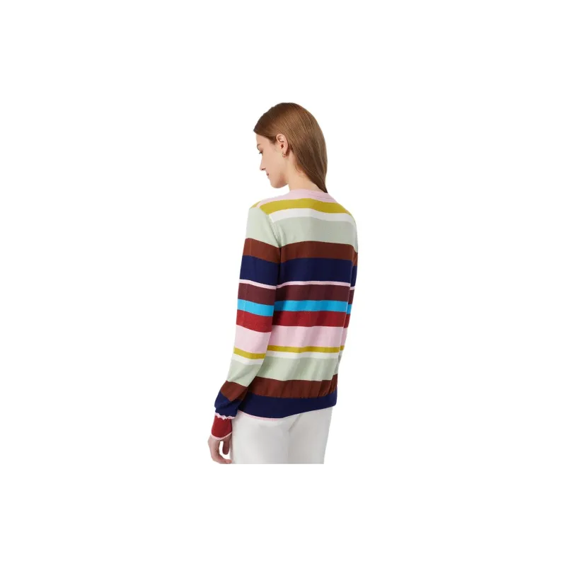 Hush Puppies Sweater Women's Pink Green-1