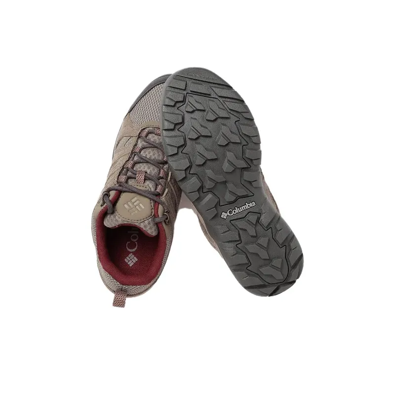 Columbia Redmond V2 Anti-Slip Wear-Resistant Low-Top Trekking Shoes Women's Gray Brown-3