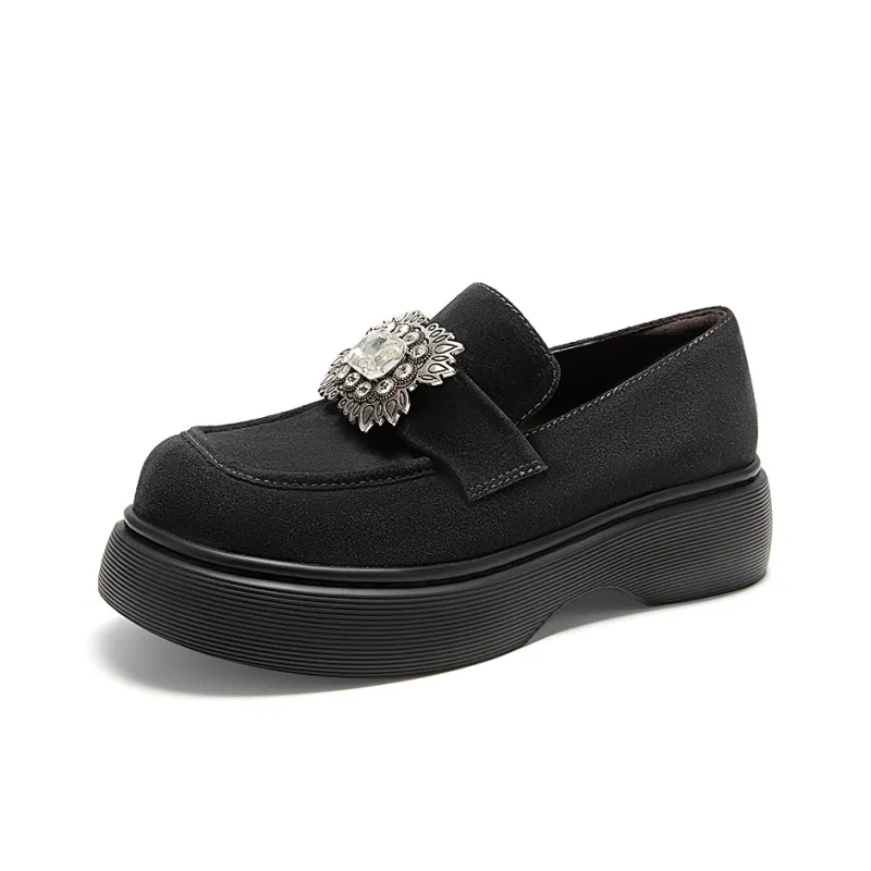 MIO Loafers Women's Brown | Black | Gray-14