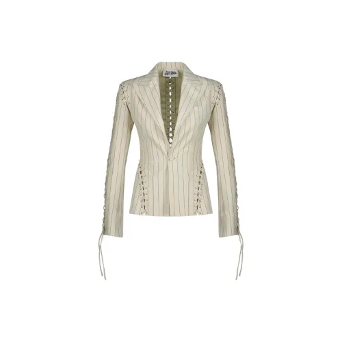 Jean Paul Gaultier Jackets Women's Beige